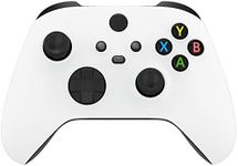 eXtremeRate Replacement Shell for Xbox Series X & S Controller - Personalized Upgrade - White Custom Cover Gaming Case Faceplate Cover for Xbox Core Wireless Controller [Controller NOT Included]