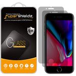 Supershieldz (2 Pack) (Privacy) Anti Spy Tempered Glass Screen Protector for iPhone SE (2022 3rd Gen / 2020 2nd Generation) / iPhone 8/7 (4.7 Inch), Anti Scratch, Bubble Free