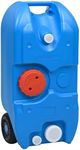vidaXL Portable 40L Wheeled Water T