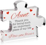 VELENTI Acrylic Block Puzzle - Aunt