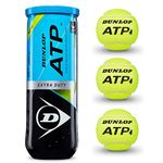 DUNLOP ATP Super Premium Extra Duty Tennis Ball Can - 3 Ball Can (2 Cans)