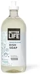 Better Life Dish Soap, Unscented, 22 Ounces