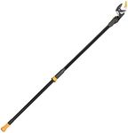 Fiskars PowerGear X Tree Pruner UPX82, Non-stick Coated, Steel Blade/Aluminium Handle, Length 1.6 m, Black/Orange, 1023625