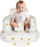 Inflatable Baby Chair for Babies 3 Months and Up, Baby Support Seat Summer Toddler Chair for Sitting Up, Baby Floor Seat with Built in Air Pump (Tiger)