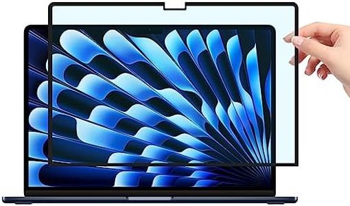FILMEXT Macbook Air 15 inch Screen Protector (2024-2023,M3 M2), Anti-Glare Anti-Blue Light Filter Bubble Free Eye Protection MacBook Air 15.3" A2941 A3114