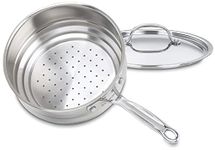 CUISINART 7116-20 Chef's Classic 20-Centimeter Universal Steamer with Cover