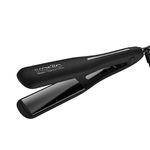 IKONIC Professional Black Titanium Pro Hair Straightner with 1.5 Inch Floating Titanium Plate and Digital Temperature Monitor