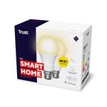 Trust WiFi B22 Smart Bulb, Dimmable LED Bulb, Works with Alexa and Google Home, No Hub Required, 2.4GHz WiFi Bulb, Warm to Cool White Smart Light Bulb, White Ambience [Amazon Exclusive] - 2 Pack