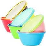Youngever 12 Ounce Plastic Bowls wi