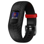 Garmin vivofit jr. 2, Kids Fitness/Activity Tracker, 1-Year Battery Life, Adjustable Band, Marvel Spider-Man, Black