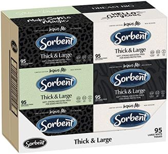 Sorbent Thick & Large White Tissue (12 Boxes X 95 Sheets)