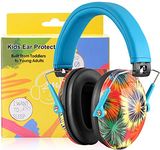 PROHEAR 032 Ear Defenders for Children, Noise Reduction for Autistic Kids Have Sensory Issues, Teens Safety Hearing Protection Muffs, Ideal for Firework, Air Shows, Study - Blue Graffiti