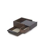 Umbra Mini Stowit Jewelery Box, Walnut/Black