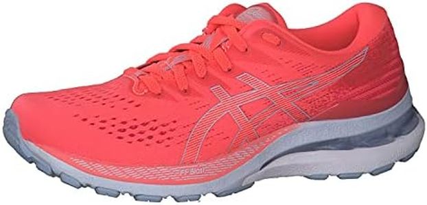 ASICS Women's Gel-Kayano 28 Running Shoes, Blazing Coral/Mist 7 US