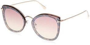 Tom Ford Sunglasses FT 0657 Charlotte 55Z coloured havana/gradient