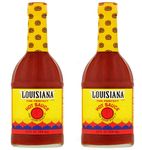 Louisiana Hot Sauce 354ml - Popular 12oz American Sauce - Hot Chilli Sauce - US IMPORT - (Pack of 2)