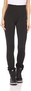 Arctic Quest Ladies Softshell Skinny Leg Ski Pant, Rich Black, X-Large