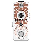 Amuzik Guitar Noise Gate Effect Pedal Noiser Killer Pedals for Electric Guitar Cleaner Noise Gate Suppressor Effect Pedal Full Metal Shell Ture Bypass for 2 Modes Mini Size