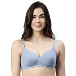 Enamor A042 Side Support Shaper Stretch Cotton Everyday Bra - Non-Padded, Wire-free & High Coverage