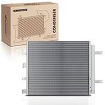 A-Premium Air Conditioning A/C Condenser Compatible with Jaguar XF 2009-2013, XK 2007-2015, XFR 2010-2013, XKR 2007-2014, XKR-S 2012-2015, S-Type 2003-2008, Replace# 3261