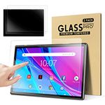 DETUOSi 2-PACK Screen Protector for ZZB ZB10 10.1" Android Tablet, Ultra-Clear | Case Friendly/Touch Sensitive | Anti-Scratch Tempered Glass Film Screensaver Mica para ZZB ZB10 10 inch Android Tablet