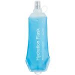 GYGYL 500ML Soft Flask Running Water Bottles,TPU Collapsible Running Hydration Flask for Hydration Pack Hiking Cycling Climbing