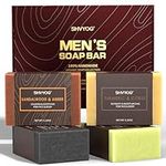 SHVYOG 4 Pcs Mens Soap, Mens Bar So