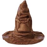 Wizarding World Harry Potter, Talking Sorting Hat with 15 Phrases for Pretend Play, Kids Toys for Ages 5 and up Brown