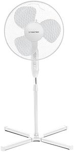 Trotec 1510005030 - Floor Fan TVE 15 S Height Adjustment from 105 to 122cm Silent White