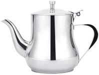 SANQIAHOME 570ml(19Oz) Stainless Steel Small teapot