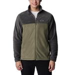 Columbia Men's Steens Mountain Full Zip 2.0, Shark/Stone Green, XX-Large