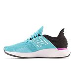 New Balance Women's Fresh Foam Roav V1 Sneaker, Summer Aqua/Cosmic Rose/Black, 6