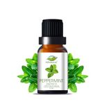 Farm Blends Peppermint Essential Oil 100% Undiluted Pure | Headache Relief, Anti Acne, Anti Dandruff, Relaxes Muscle, Cough Relief, Keeps Rats Away | Farm To Home | Natural | Mentha piperita | 10ml