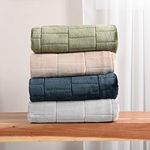 Life Comfort Cozy Textured Lightweight Throw, 108"x90" 100% Recycled Polyester King Size Super Soft Soft All Season Premium Comfort Blanket for Bed or Couch, Gift Bridal Showers House Warming, Taupe