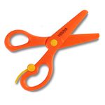 Navneet Youva | Scissors Assorted Colour for smaller kids | Pack of 1 | 3 Colours - Green, Orange, Blue | Safe for kids of the age group 3-6 years | Pack Of 2