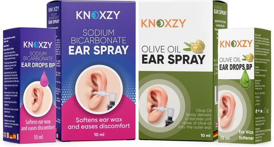 Knoxzy Ear Wax Remover Spray 10ml – Gentle Ear Cleaning Solution