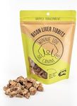 Winnie Lou Freeze Dried Bison Liver Tidbits - Single Ingredient, Human-Grade, No Artificial Flavors or Fillers, Perfect for Training, 1 Pack