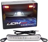 Universal Fit Bolt-On 12-LED LED License Plate Light Lamp Xenon White