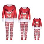 roelang Christmas Matching Family Pyjamas Set Holiday Clothes Pajamas Matching Suit,Family Christmas Pyjamas Set Xmas Nightwear Sleepwear for Men Women Girl Boy Baby