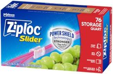 Ziploc Quart Food Storage Slider Ba