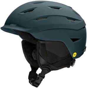 Smith Liberty Helmet for Women – Adult Snowsports Helmet with MIPS Technology + Zonal Koroyd Coverage – Lightweight Protection for Skiing & Snowboarding– Matte Pacific, Small