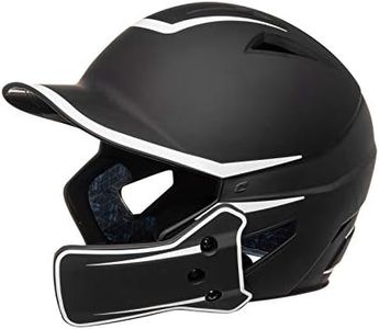 CHAMPRO mens Legend Plus HX Batting Helmet, Black, White, Medium US