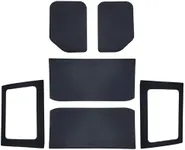 Hothead Headliners | Insulating Headliner | Compatible with 2011-2018 Jeep Wrangler JK Hard Top | Black | + Side Panels & Sound Assassin Strips