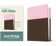 NLT Premium Gift Bible, Tutone, Pink/Dark Brown (Gift and Award Bible: Nltse): New Living Translation, Pink/Dark Brown, Tutone, Leatherlike, Premium Gift Bible