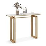 Giantex 110cm Console Table, Faux M