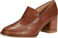 Sperry Women's Seaport Penny Heel Slip-On Shoe, Tan, 10 M US