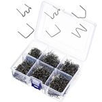 1800 Pieces Hot Stapler Hot Staples with Storage Box, Automotive Bumper Repair Staples for Car Repair Machine Welder Dashboards Lamp Holders Plastics Rings Daily