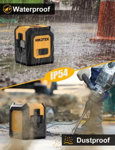 Nikotek Green Laser Level – Self-Leveling Cross Line Tool