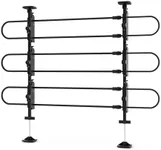 Magshion Adjustable Dog Barrier Universal for SUVs, Vehicles, Cars & Trucks, 34''-60'' Wide, 30''-50'' Tall, Metal Tubing Gate Divider