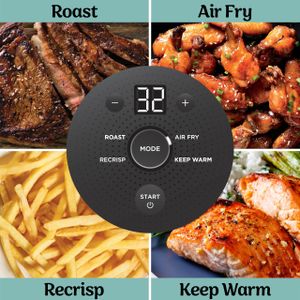 Ninja CRISPi 3.8L Air Fryer – Blue Compact Healthy Cooker